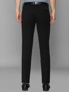 Allen Solly Men Black Slim Fit Trousers