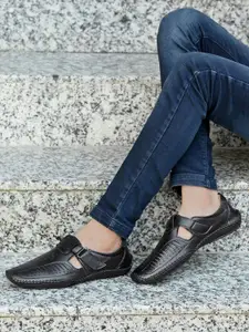 SHENCES Men Shoe-Style Sandals