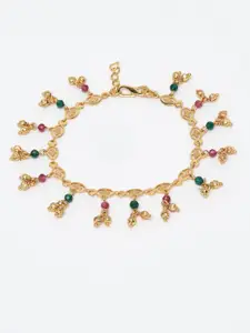 PANASH Women Gold-Plated Charm Bracelet