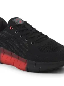 JQR Men TREND Black Mesh Running Shoes