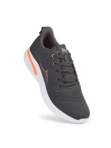 JQR Men SOFT-002 Grey Mesh Running Shoes