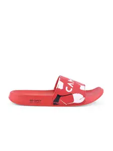 Campus Men Printed Sliders