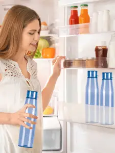 Milton Blue Ripple 1000 BPA Free Leak Proof Pet Water Bottle 1 Litre