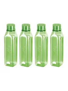 Milton Set Of 4 Green Prime 1000 BPA Free Leak Proof Water Bottles 1 Litre Each
