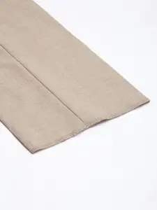 Louis Philippe Men Brown Super Slim Fit Formal Trousers