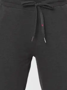 Sweet Dreams Men Charcoal Solid Track Pants
