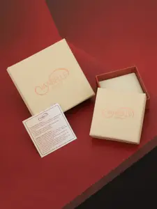 VANBELLE Silver-Plated 925 Sterling Silver Beaded Anklet