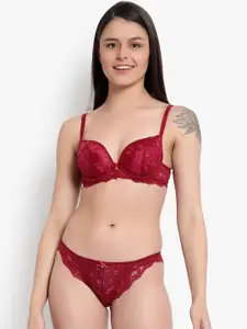 BRACHY Women Maroon Bra