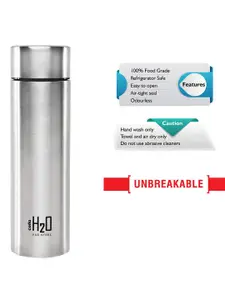 Cello Set Of 2 Silver-Toned Stainless Steel  Water Bottle 1000 ml