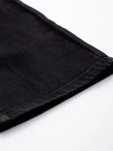 Levis Men Black 511 Slim Fit Mid-Rise Clean Look Stretchable Jeans