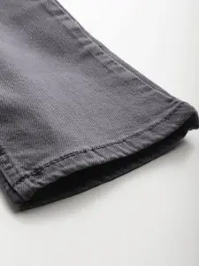 Levis Men Grey 65504 Skinny Fit Mid-Rise Clean Look Stretchable Jeans