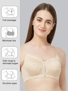 SOIE Full Coverage Non Padded Non-Wired Lace Bra