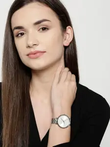 Michael Kors BRIDGETTE Women Silver Analogue Watch MK3791