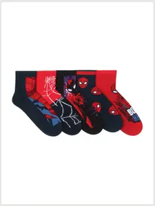 Supersox Men Pack of 5 Assorted Patterned Ankle-Length socks