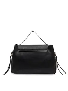 GIORDANO Black Solid Satchel