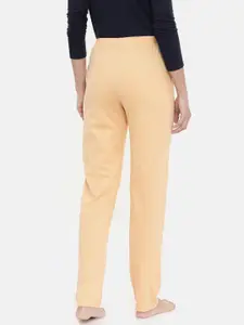 zebu Women Cream Solid Lounge Pants 299_1ZW_PPP_PLN_BEG_XL