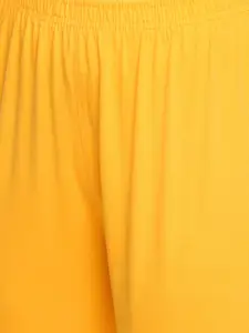 zebu Women Yellow & White Printed Night suit