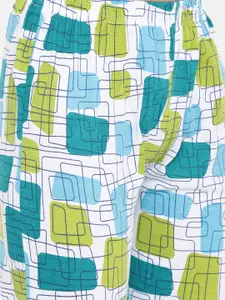 zebu Women Blue Solid Night suit