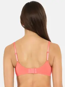 Jockey Pink Solid Non-Wired Non Padded Everyday Bra 1615-0105