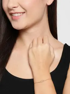 Carlton London Gold-Plated Wraparound Bracelet