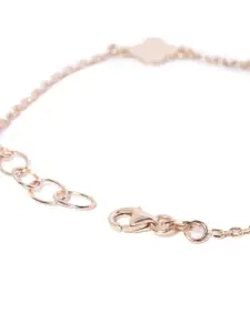 Carlton London Rose Gold-Plated Bracelet
