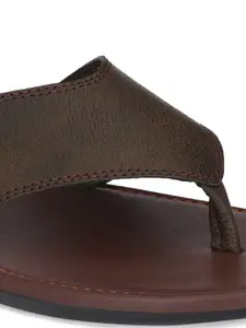 Azzaro Black Men Brown Sandals