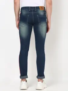 Urbano Fashion Men Blue Slim Fit Mid-Rise Clean Look Stretchable Jeans