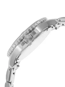 Fossil Men Silver-Toned Analogue Watch FS5652