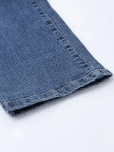 Pepe Jeans Men Blue Vapour Slim Fit Low-Rise Clean Look Stretchable Jeans