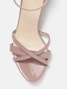 20Dresses Women Mauve Solid Kitten Heels