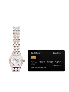 Swatch Countryside Women White Water Resistant Analogue Watch YLS454G