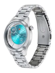 Fastrack Space-II Women Turquoise Blue Analogue watch 6193SM02