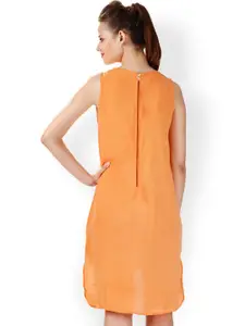 Miss Chase Orange Shift Dress