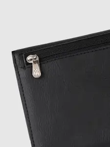 Baggit Women Black Solid Three Fold Wallet