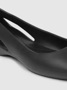 Crocs Sloane  Women Black Solid Ballerinas