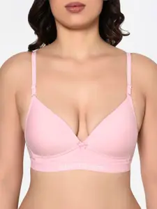 Bodycare Pack of 2 Assorted Solid Non-Wired Heavily Padded Sports Bras E1606-WW-2PCS