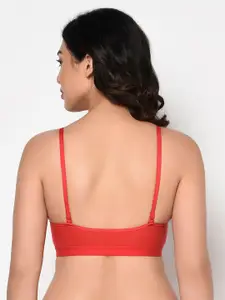 Bodycare Pack of 2 Assorted Non-Wired Heavily Padded Sports Bra E1606-REDRED-2PCS