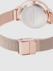 French Connection Women Navy Blue Analogue Watch