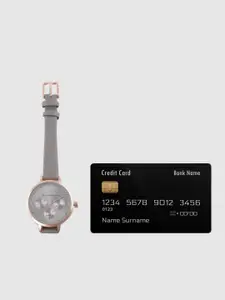 French Connection Women Grey Analogue Watch FC134E