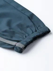 HRX by Hrithik Roshan Men Teal Blue Slim Solid Training Rapid Dry Antimicrobial Joggers