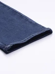 Flying Machine Men Blue Jackson Skinny Fit Low-Rise Clean Look Stretchable Jeans