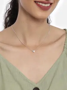 Accessorize London Women Solid Heart Pendant Necklace