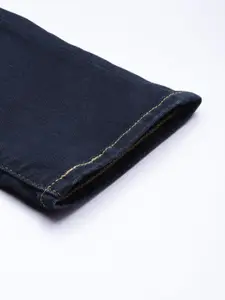 Levis Women Blue 711 Skinny Fit Mid-Rise Clean Look Stretchable Jeans