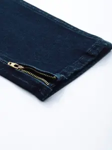 Levis Women Blue 711 Skinny Fit Mid-Rise Clean Look Stretchable Jeans