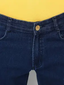 Urbano Fashion Men Blue Slim Fit Mid-Rise Clean Look Stretchable Jeans