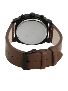 GIORDANO Men Silver-Toned Dial Watch 1751-01