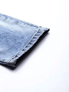 Roadster Men Blue Slim Fit Mid-Rise Mildly Distressed Stretchable Jeans