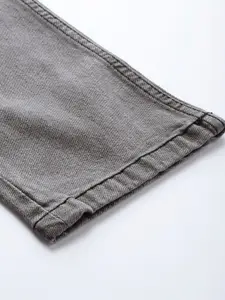 Roadster Men Grey Skinny Fit Mid-Rise Clean Look Stretchable Jeans