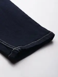 DressBerry Women Blue Skinny Fit Mid-Rise Clean Look Stretchable Ankle Length Jeans
