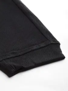 WROGN Men Black Solid Slim Fit Joggers